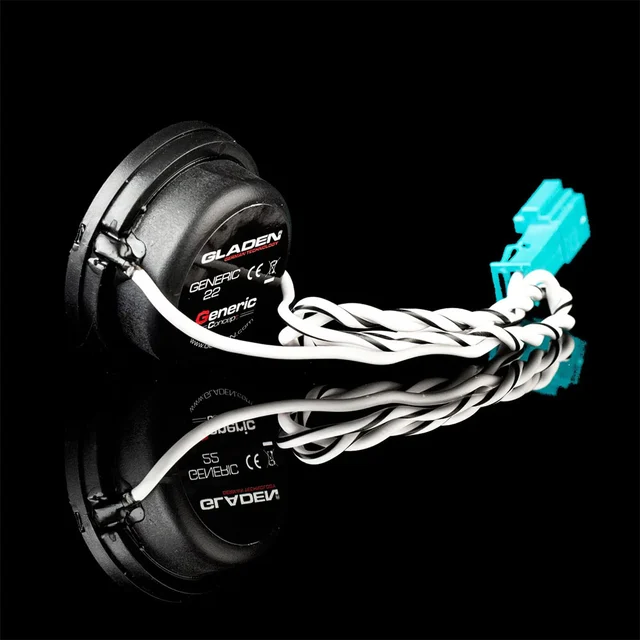 Gladen Generic 100.2 - 4" komponentsett 4", 80W RMS, 3 Ohm, Generic-serien 