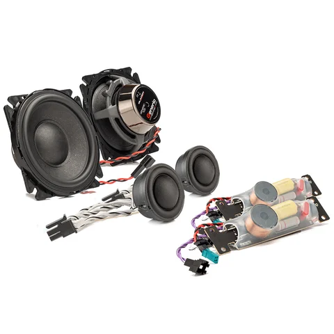 Gladen Generic 100.2 - 4" komponentsett 4", 80W RMS, 3 Ohm, Generic-serien