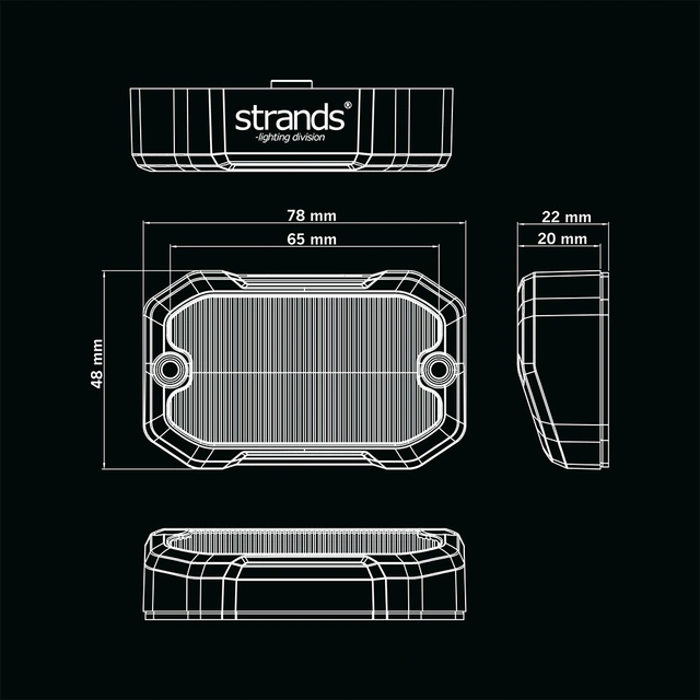 Strands Unity Scene Light 470 Lumen, 8,3W 