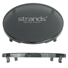 Strands Siberia XP deksel (sotet) 9", Sotet deksel, Pris per stk