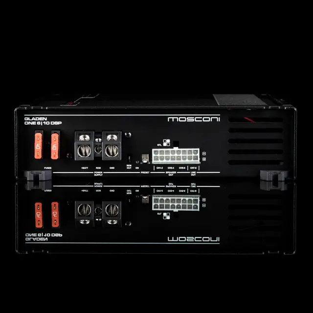 MOSCONI ONE 6|10 DSP 6-kanals forsterker, 10-kanals DSP, 720W 