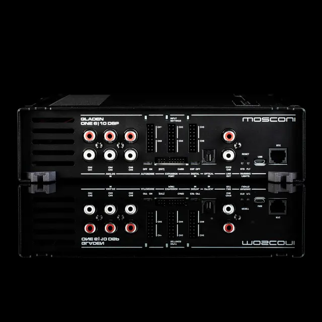 MOSCONI ONE 6|10 DSP 6-kanals forsterker, 10-kanals DSP, 720W 