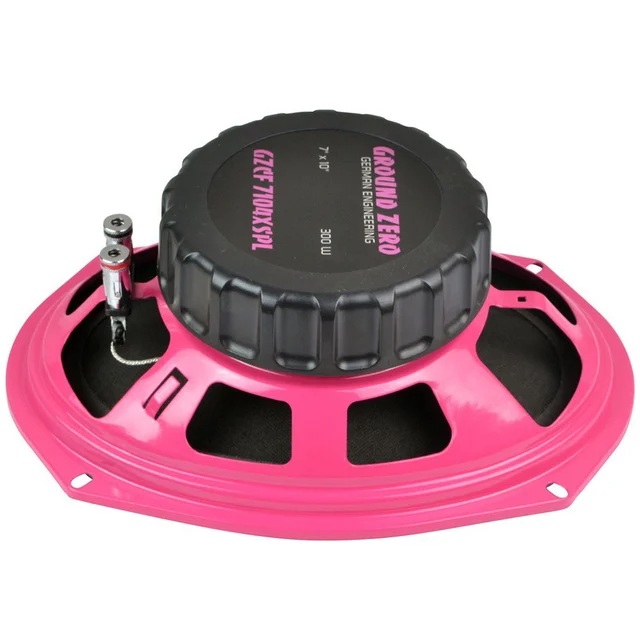 Ground Zero GZCF 7104XSPL 7x10" høytt. 200W RMS, 93 dB, Pink-Edition 