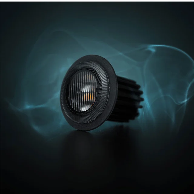 Strands Dark Knight Gloria varsellys Innfellbar, ECE R65, Mørkt glass 