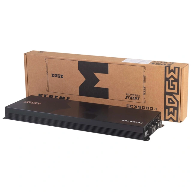 Edge EDX5000.1D-E2  monoforsterker 1x5500W RMS, 1 Ohm, SPL, Kl.D 