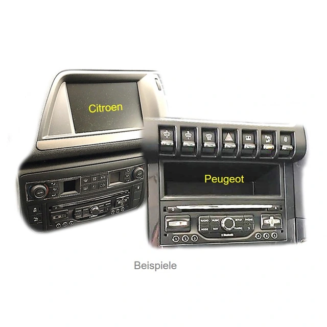 Navlinkz Ryggekameraadapter (CVBS) Citroen/Peugeot m/RT3/RT4/RT5 (high res) 