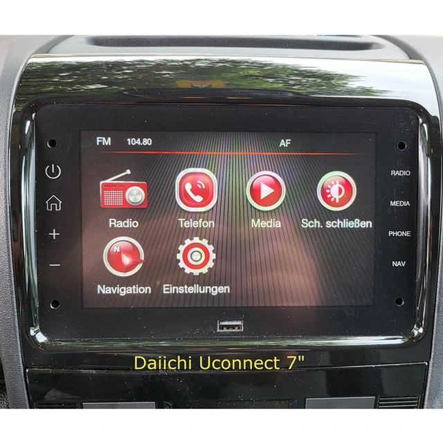 Navlinkz Ryggekameraadapter (CVBS) Fiat/Iveco/Peugeot m/HiConnect/Daiichi 