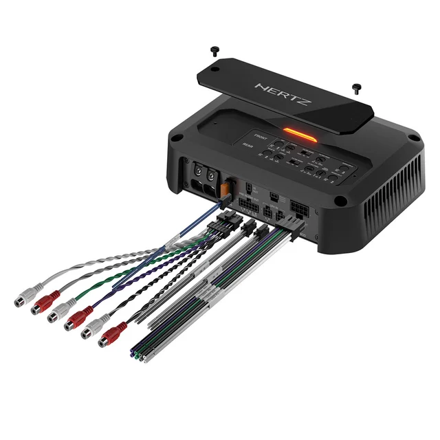 Hertz CP 4.800 4-kanals forsterker Cento Power, 4x190W i 2 Ohm, Klasse D 