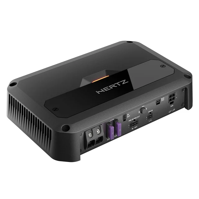 Hertz CP 1.2K monoforsterker Cento Power, 1200W RMS i 2 Ohm, Klasse D 