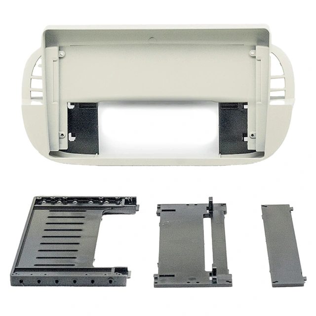 Monteringsramme for 9" spiller Fiat 500/500e (2007 - 2015) Elfenben 