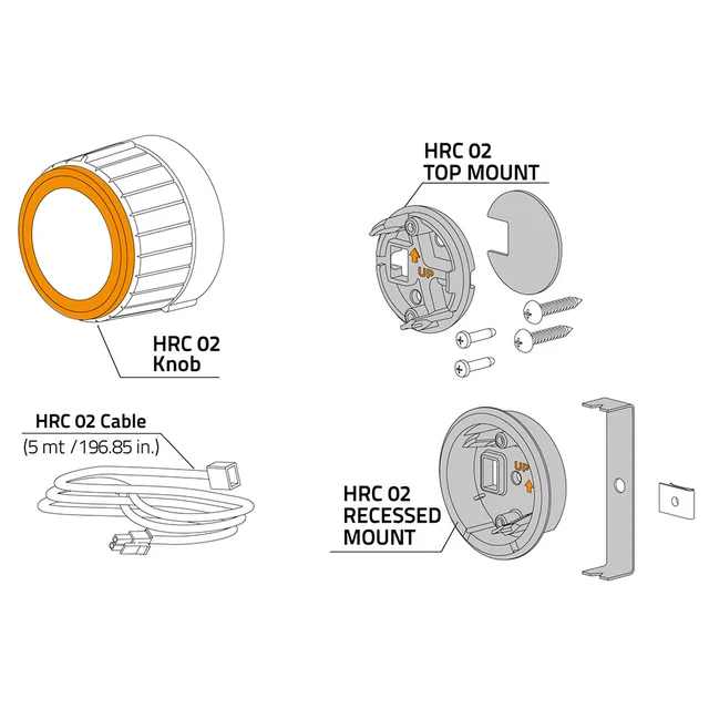 Hertz HRC 02 nivåkontroller For Hertz Dieci CP/Cento CP 