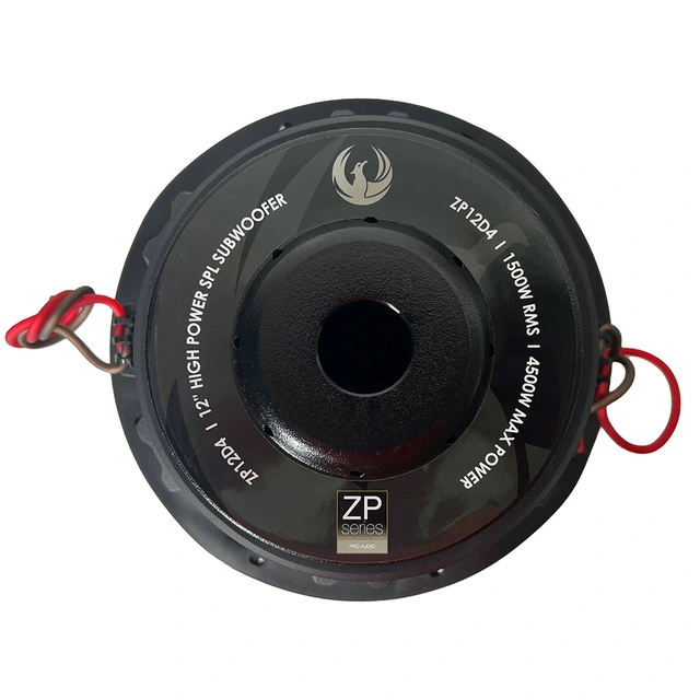 Phoenix Gold ZP12D4 12" SPL subwoofer 12", 1500W RMS, 4500W Maks, 2x4 Ohm 