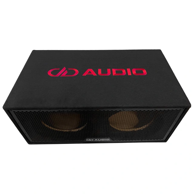 DD Audio UE-12.2 dobbel 12" basskasse Portet kasse, 108 liter, ekstra solid 