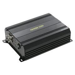 Ground Zero GZCA 300.Q1-24V 4-kanaler 4x345W RMS, 1 Ohm, SPL, 24V, Fulltone