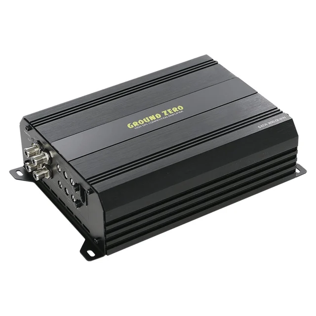 Ground Zero GZCA 300.Q1-24V 4-kanaler 4x345W RMS, 1 Ohm, SPL, 24V, Fulltone 