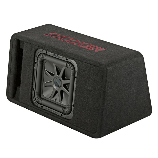 Kicker VL7R102 basskasse 10" i kasse, 500W RMS, 2 Ohm, L7R 