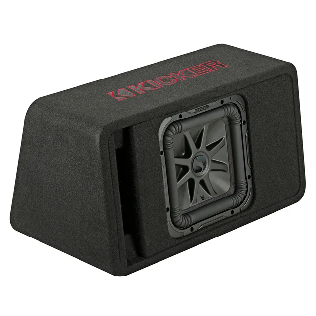 Kicker VL7R102 basskasse 10" i kasse, 500W RMS, 2 Ohm, L7R 