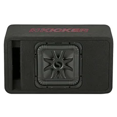 Kicker VL7R102 basskasse 10" i kasse, 500W RMS, 2 Ohm, L7R