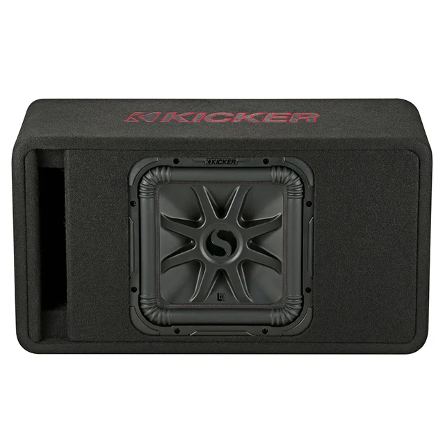 Kicker VL7R122 basskasse 12" i kasse, 600W RMS, 2 Ohm, L7R 