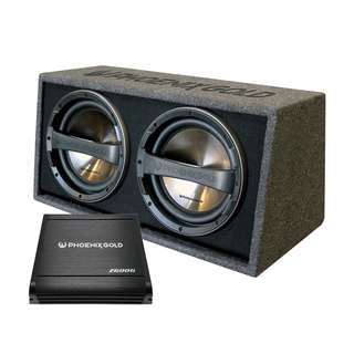 Phoenix Gold basspakke 2x12" 2x12", kasse, forsterker