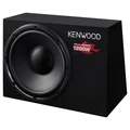 Kenwood KSC-W1200B basskasse 12" i kasse, 1200W Maks, 4 Ohm