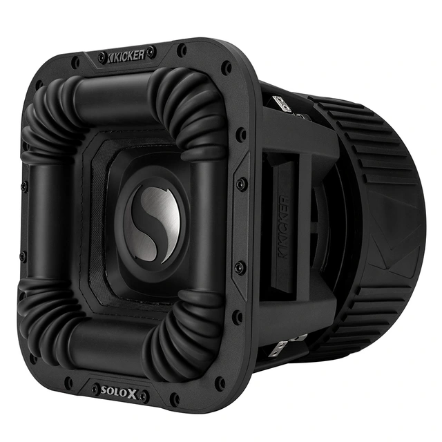 KICKER 49L7X101 - 10" subwoofer 2x1ohm, 2000W RMS, SoloX-serien 