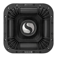KICKER 49L7X101 - 10" subwoofer 2x1ohm, 2000W RMS, SoloX-serien
