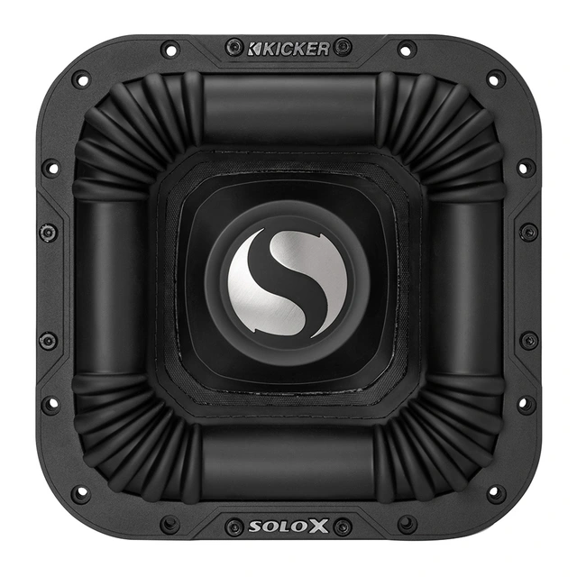 KICKER 49L7X101 - 10" subwoofer 2x1ohm, 2000W RMS, SoloX-serien 