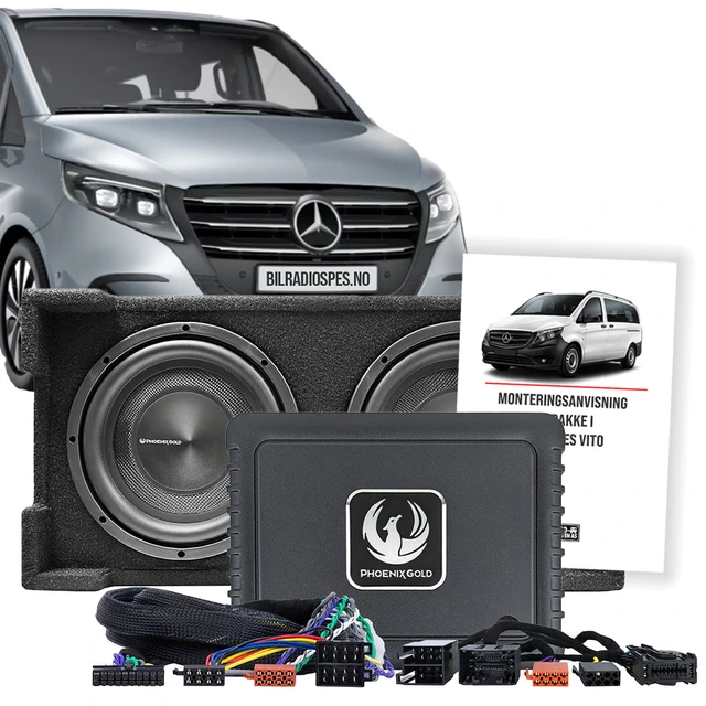 Lydpakke til Vito W447 Facelift 2 Mercedes Vito W447 Facelift 2 2024 -> 