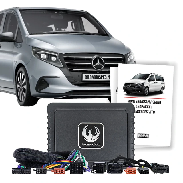 Lydpakke til Vito W447 Facelift 2 Mercedes Vito W447 Facelift 2 2024 -> 