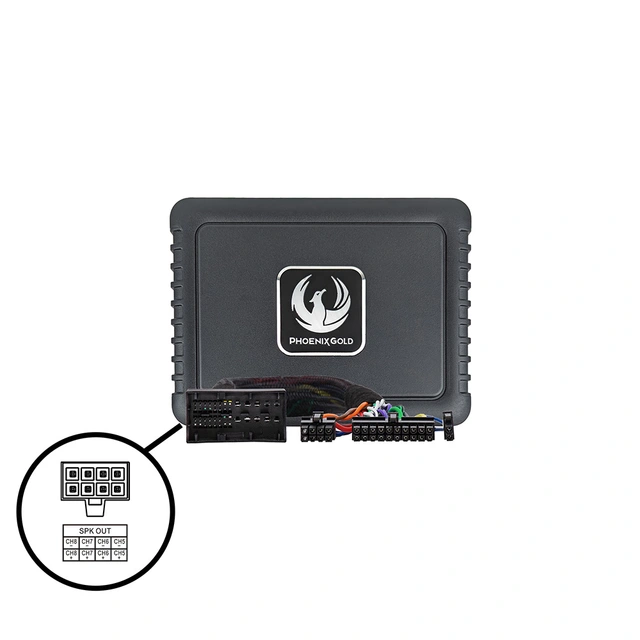 Plug & play lydpakke med DSP BMW (2005-2019) m/676/674 HiFi soundsys. 