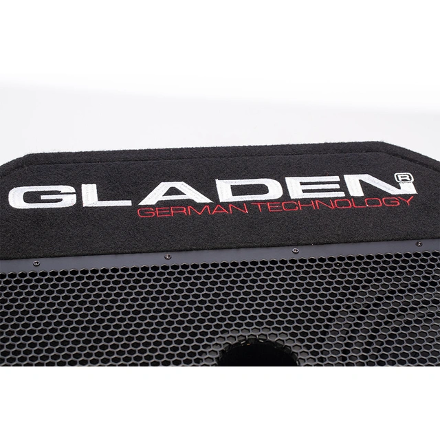 Gladen GSRB-08 basskasse 8" i kasse, 225W RMS, 4 Ohm 