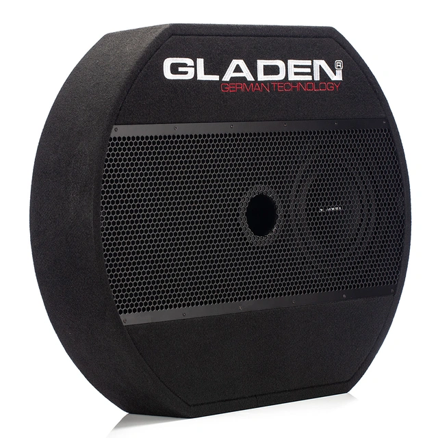 Gladen GSRB-08 basskasse 8" i kasse, 225W RMS, 4 Ohm 