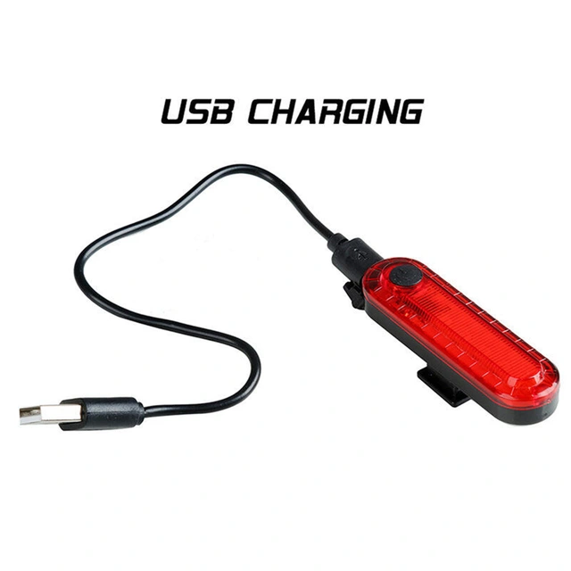 Speras UB4 baklykt for sykkel Oppladbar, USB Type-C 