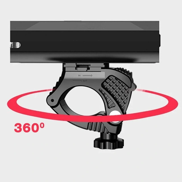 Speras UB1200 lykt for sykkel 1200 Lumen, 5200mAh 