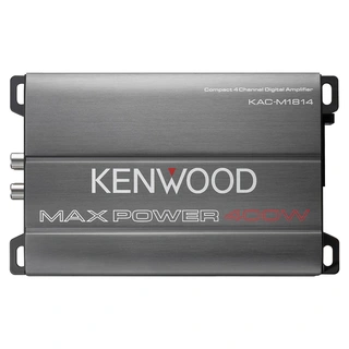 Kenwood KAC-M1814 4-kanals forsterker Marine, 4x45W RMS, 4 Ohm