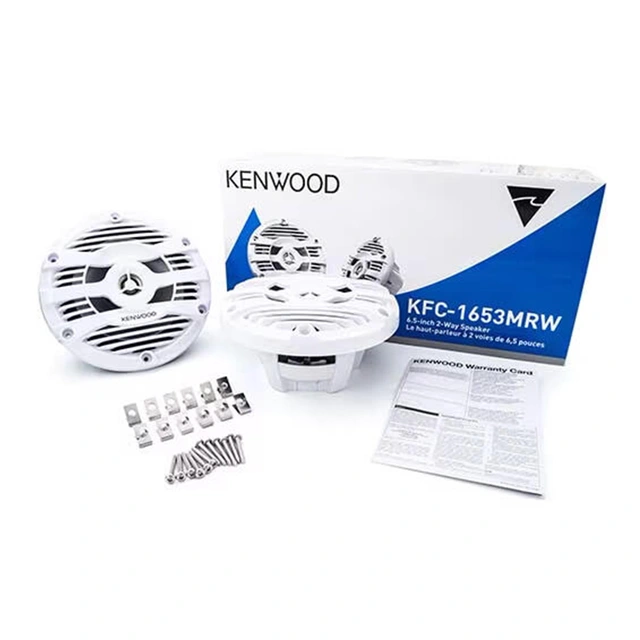 Kenwood KFC-1653MRW 6,5" marinehøytt. 50W RMS, 150W Maks, 4 Ohm 