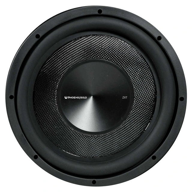 Phoenix Gold ZXT10D4 10" subwoofer slim 350W RMS, 2x4 Ohm, Slim 