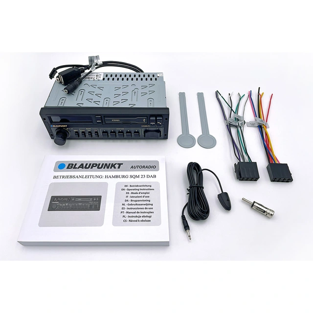 Blaupunkt Hamburg SQM 23 DAB Retro, BT, USB, DAB+, ikke CD 