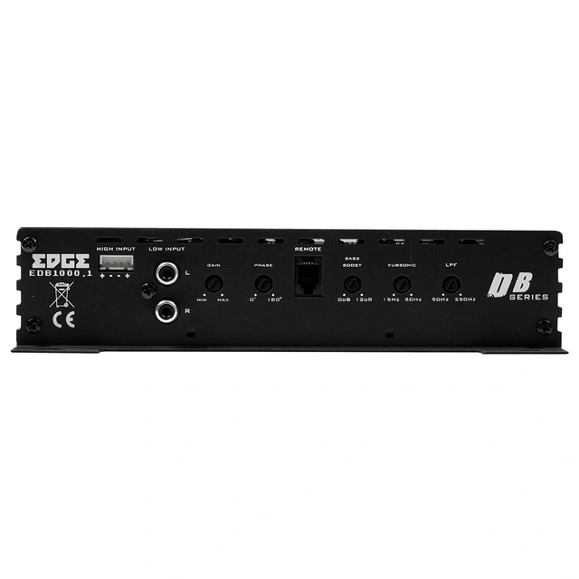 Edge EDB1000.1-E4 Mono forsterker 1000W RMS i 1ohm. DB-Serien 