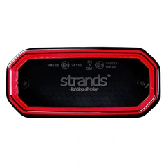 Strands FOR9T Scale Posisjonslys LED, Rød, 10-40V, 3,5W, pris per stk