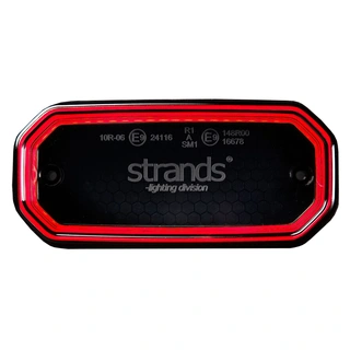 Strands FOR9T Scale Posisjonslys LED, Rød, 10-40V, 3,5W, pris per stk