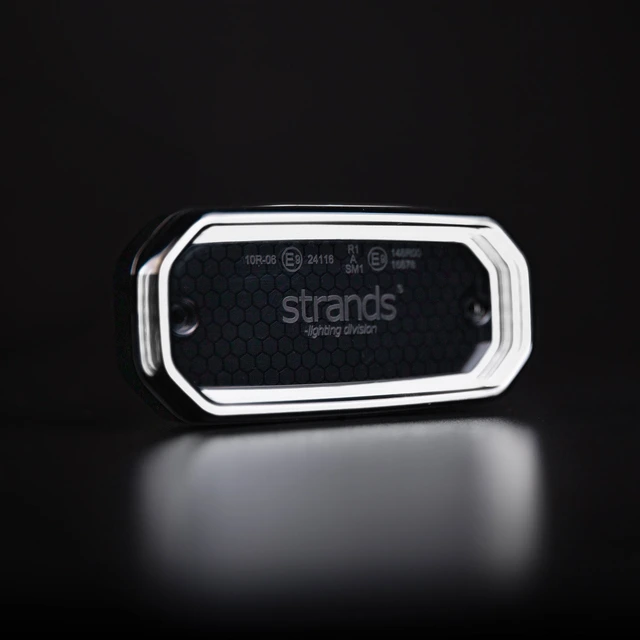 Strands FOR9T Scale Posisjonslys LED, Hvit, 10-40V, 3,5W, pris per stk 