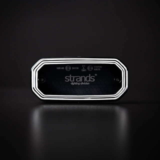 Strands FOR9T Scale Posisjonslys LED, Hvit, 10-40V, 3,5W, pris per stk 