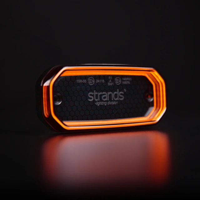 Strands FOR9T Scale Markeringslys LED, Oransje, 10-40V, 3,5W, pris per stk 