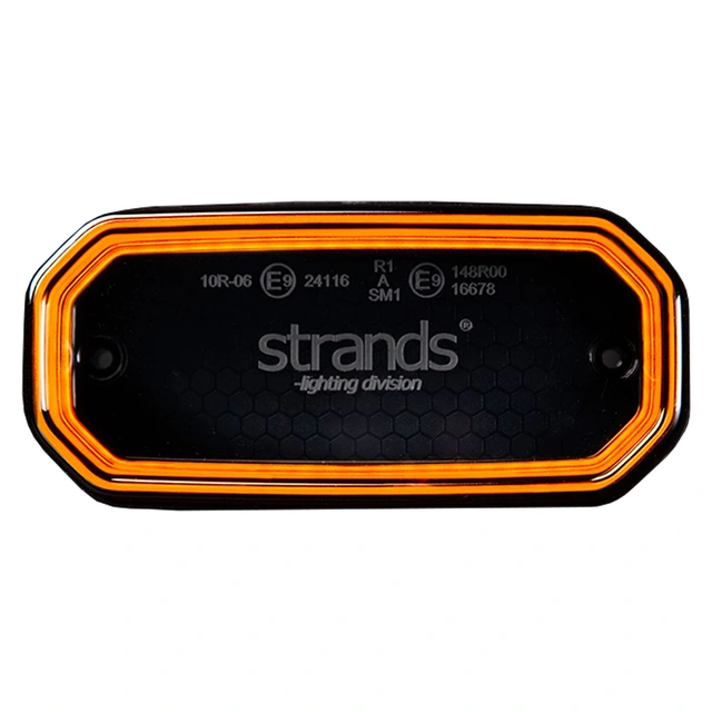 Strands FOR9T Scale Markeringslys LED, Oransje, 10-40V, 3,5W, pris per stk 