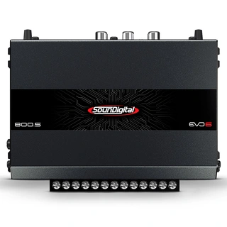 SounDigital SD800.5 EVO6 2 ohm 4x100W+400W, 4Ohm, 5-kanaler