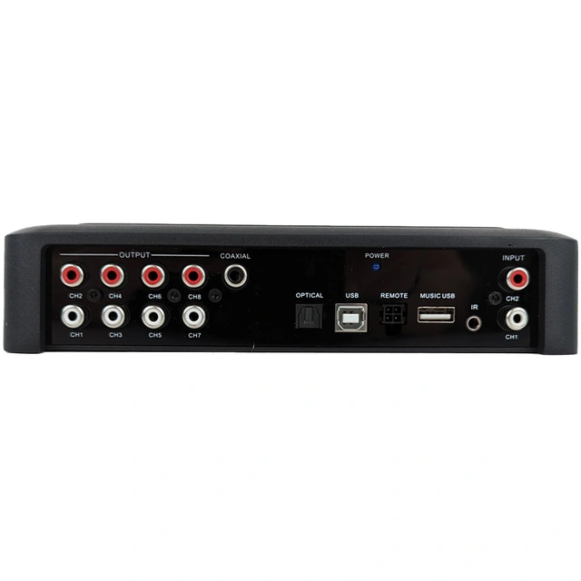 Phoenix Gold ZDA4.8 4-kanals forsterker, 8-kanals DSP, 400W 