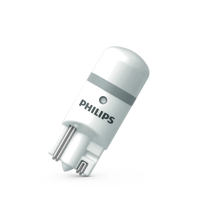 Philips W5W Ultinon Pro6000 LED LED, W5W, Godkjent LED pære, 2stk 