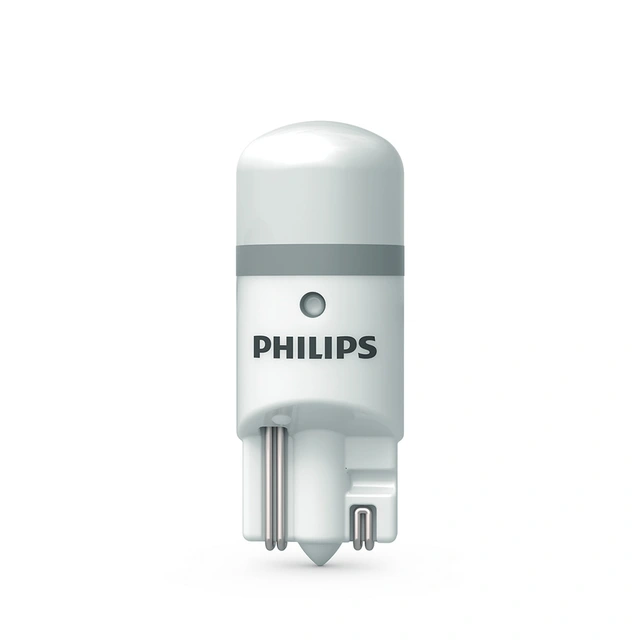 Philips W5W Ultinon Pro6000 LED LED, W5W, Godkjent LED pære, 2stk 